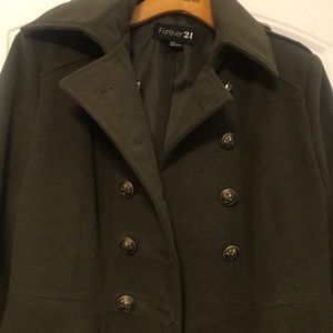 Forever 21 🧤 military style coat